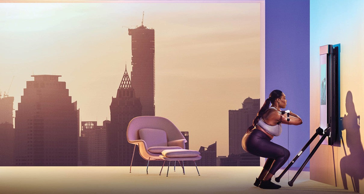 Tonal mounted in a hotel space