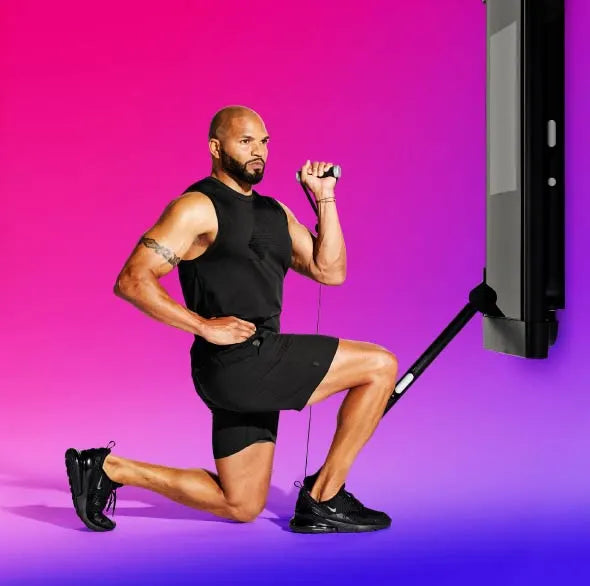 Racked Offset Split Squat w Rotation