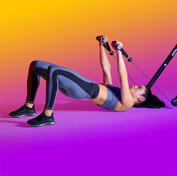 Person doing Tonal workout
