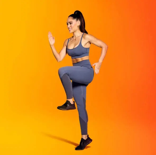 Person doing Tonal bodyweight workout