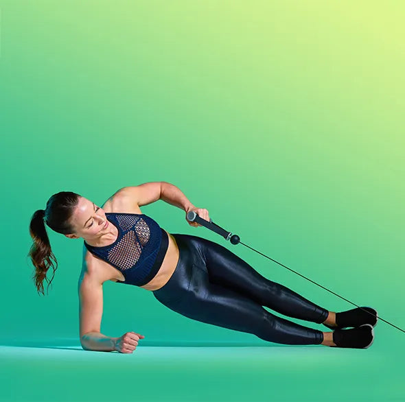 Person doing Tonal workout