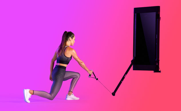 Person doing Tonal workout