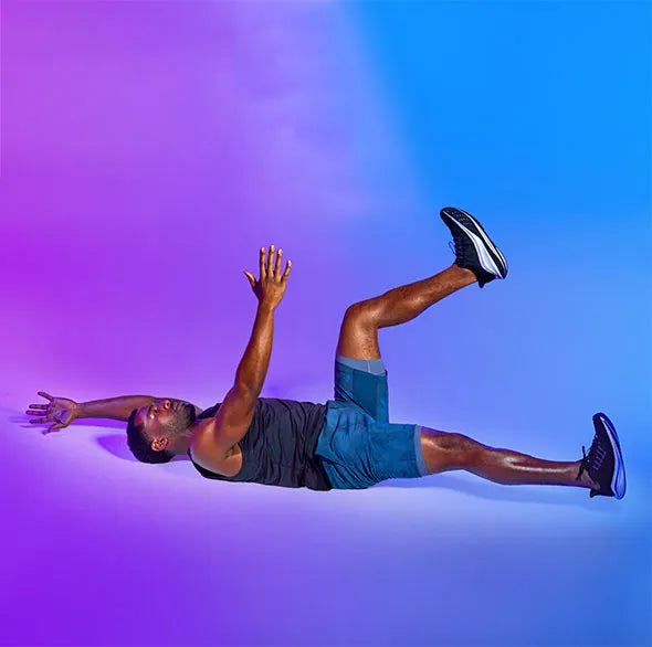 Person doing Tonal Bodyweight workout