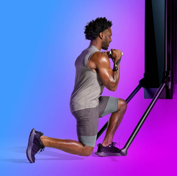 Person doing Tonal workout