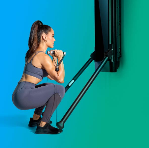 Squat to press