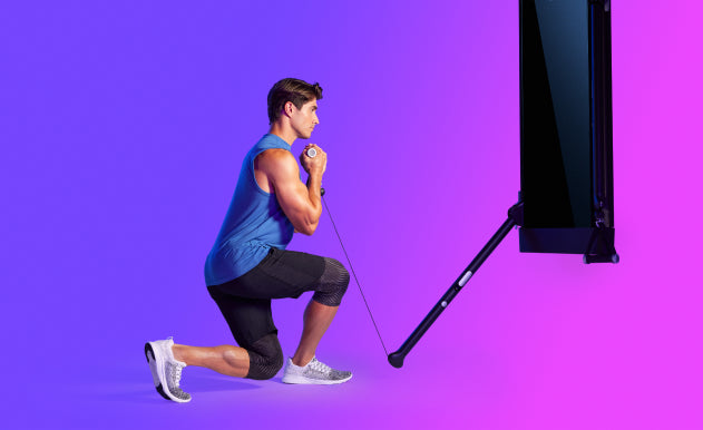 Person doing Tonal workout