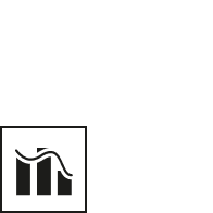 Icon of a bar chart showing progress