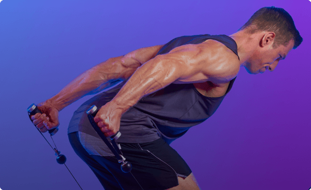 Person doing Tonal workout