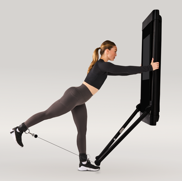 Ankle Straps Standing Straight Leg Glute Kickback