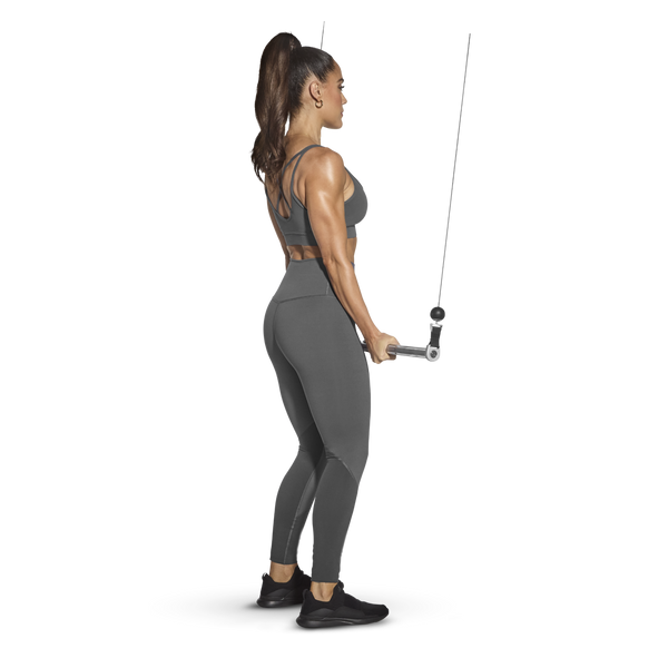 reverse grip barbell tricep extension