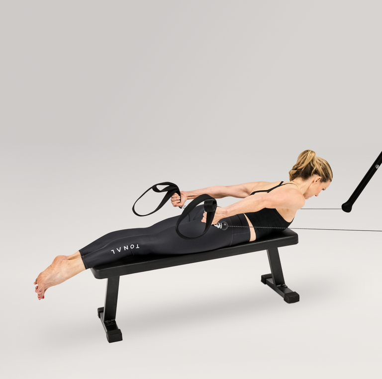 Pilates with a Tonal machine