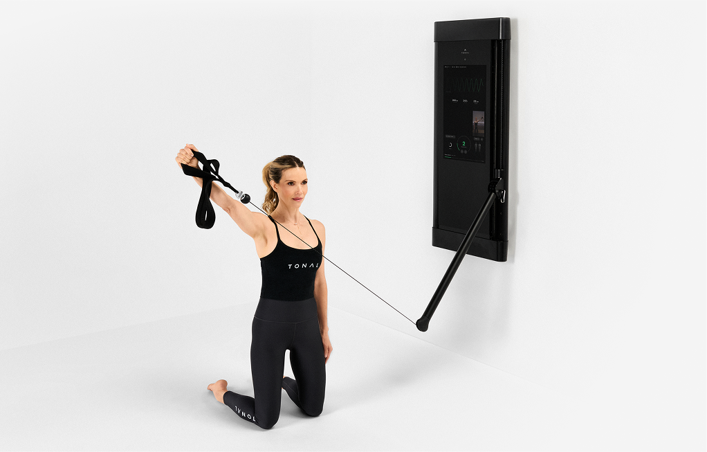 Pilates on a Tonal machine