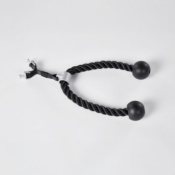 Double cable rope attachment